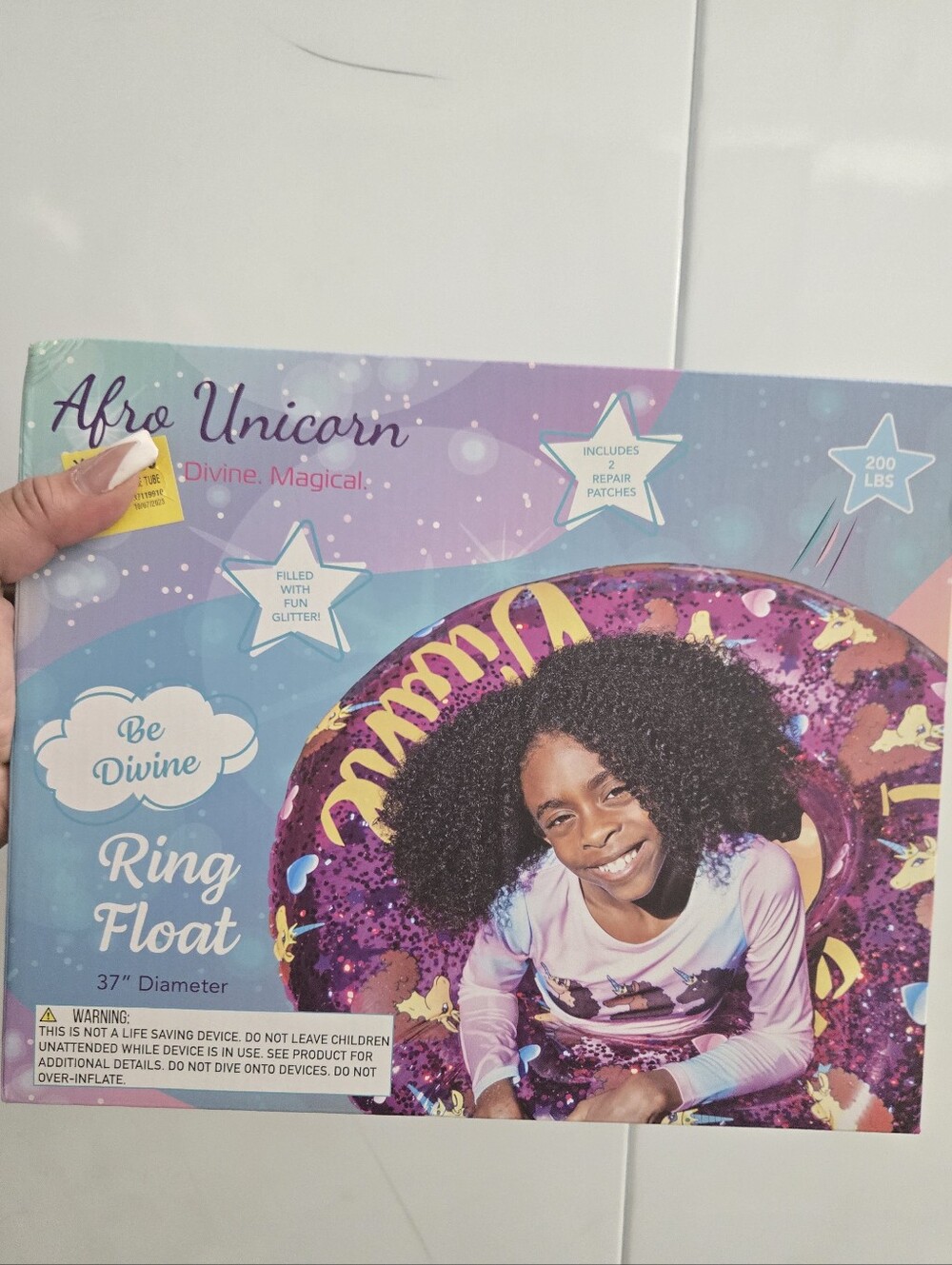 Be Divine Purple Ring Float